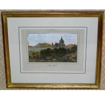 Gravure "Château de Vufflens"