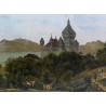 Engraving ‘Château de Vufflens’ by Moinat SA – Antiques and decorative items – Engravings, lithographs