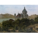 Tapis Aubusson dessin 123 fond blanc,