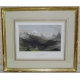 Gravure "Col de Balme" de BARTLETT