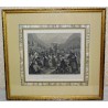 Engraving "An Alpstubete" by RITTMEYER  at Moinat SA  - Antiques and decorative items -  Engravings, lithographs