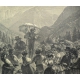 Gravure "La Mode" datée 1er octobre 1836