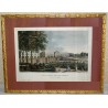 Gravure \"Vue du Château Royal de Compiègne\"