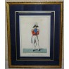 Engraving: ‘Capitano svizzero in bassa’ by Moinat SA – Antiques and decorative items – Engravings, lithographs
