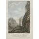 Gravure "Seconde chûte du Staubbach"