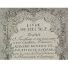 Stich „Livre de meuble“ von Moinat SA – Antiquitäten und Dekoration – Stiche, Lithografien
