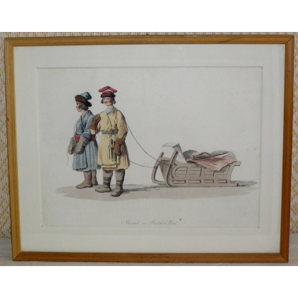 Engraving "Miasnick or Butchers' Meat" by  at Moinat SA  - Antiques and decorative items -  Engravings, lithographs