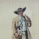 Gravure "J Roth de Grindelwald chasseur