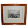 Gravure "Folkstone" par TURNER