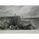 Gravure "Folkstone" par TURNER