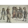 Engraving  "Child and Marbles" by  from Moinat SA  - Antiques and decorative items -  Engravings, Lithographs