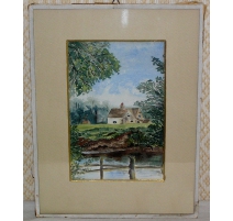 Aquarelle "Cottage"
