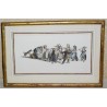 Engraving "Jeux-Enfants" by MIND on Moinat SA – Antiques and decorative items – Engravings, lithographs