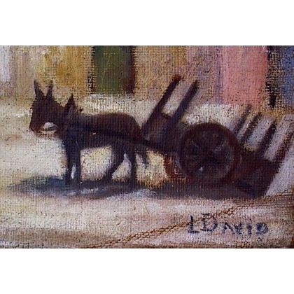 绘画 | 题为《乡村风光》的画作，署名L. DAVID。Moinat SA  - 古董与装饰艺术