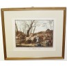 Lithografie „Le Rendez-vous“ von Moinat SA – Antiquitäten und Dekorationsgegenstände – Stiche, Lithografien