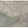 Radierung „Karte von Deutschland“ von Moinat SA – Antiquitäten und Dekorationsgegenstände – Radierungen, Lithografien