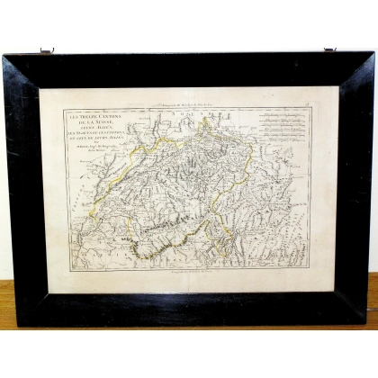 Engraving  "The Thirteen Cantons of  by Moinat SA  - Antiques and decorative items -  Engravings, Lithographs