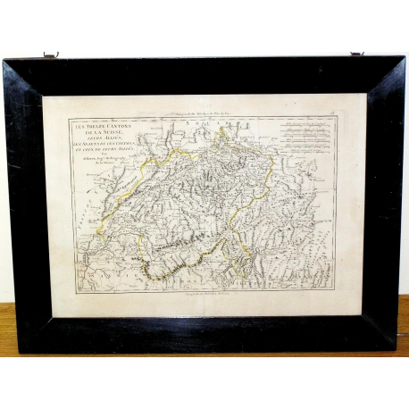 Engraving  "The Thirteen Cantons of  by Moinat SA  - Antiques and decorative items -  Engravings, Lithographs