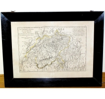 Gravure "Les treize cantons de la