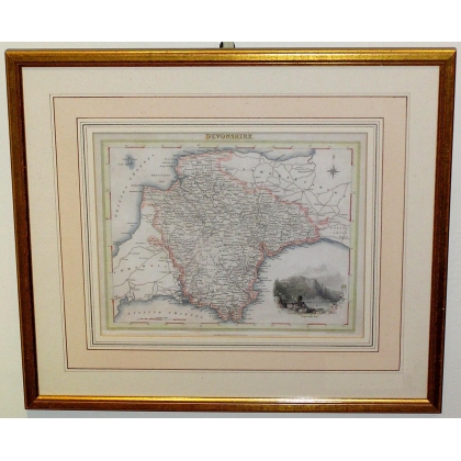 "Devonshire" engraving by Moinat SA – Antiques and decorative items – Engravings, lithographs