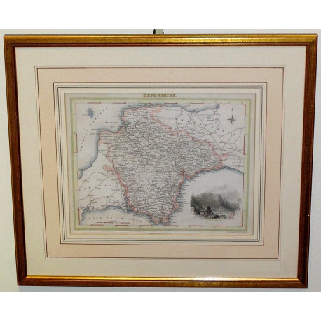 Radierung „Devonshire“ bei Moinat SA – Antiquitäten und Dekoration – Radierungen, Lithografien