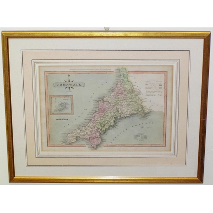 "Cornwall" engraving by Moinat SA – Antiques and decorative items – Engravings, lithographs