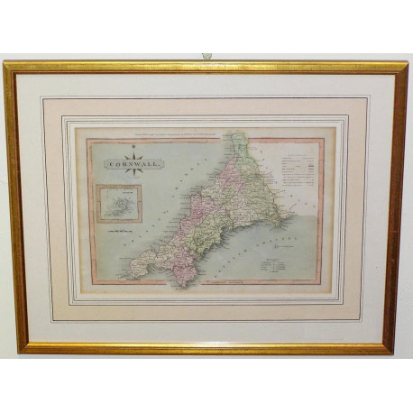 Radierung „Cornwall“ von Moinat SA – Antiquitäten und Dekorationsgegenstände – Radierungen, Lithografien