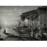 Gravure \"Constantinople, the golden horn\"