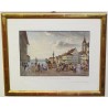 Stich „Ansicht der Stadt Zürich“ von Moinat SA – Antiquitäten und Dekoration – Stiche, Lithografien