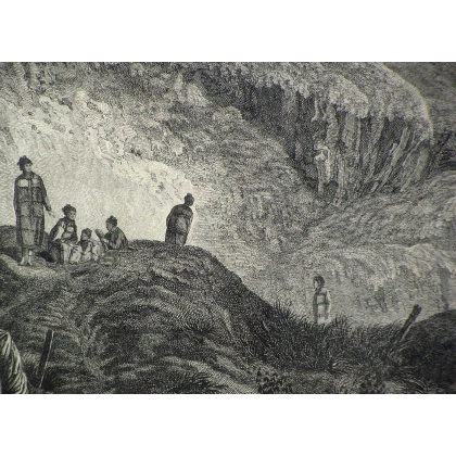 Engraving: ‘Nature and Dwellings’ by Moinat SA – Antiques and home décor – Engravings, lithographs