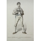 Gravure Jeune homme du canton