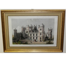 Gravure Sherborne Lodge Dorset par