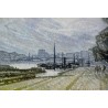 Gouache "Port Henri IV", signé de  sur Moinat SA  - Antiquités décoration -  Gouaches, Aquarelles, Pastels