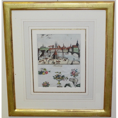 "Bamberg" engraving by Moinat SA – Antiques and decorative items – Engravings, lithographs