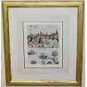 "Bamberg" engraving by Moinat SA – Antiques and decorative items – Engravings, lithographs