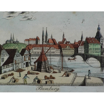 "Bamberg" engraving by Moinat SA – Antiques and decorative items – Engravings, lithographs