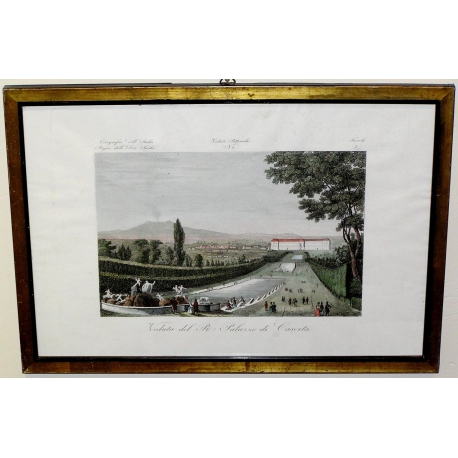 Gravure \"valuta del Palazzo di Caserta\"