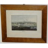 Coloured engraving ‘Arau’ by SCHMID, on Moinat SA – Antiques and decorative items – Engravings, lithographs