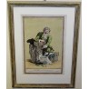 Gravure "Vendeur d'oiseaux"  sur Moinat SA  - Antiquités décoration -  Gravures, Lithos