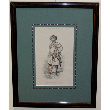 Engraving ‘Gentleman from Dagestan’ by Moinat SA – Antiques and decorative items – Engravings, lithographs