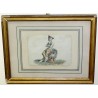 "Appenzell" gouache, Switzerland, at Moinat SA – Antiques and decorative arts – Gouaches, watercolours, pastels