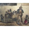 Chromolithograph ‘Saltimbanques’ by Moinat SA – Antiques and decorative items