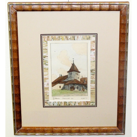 "Mollens" engraving by Moinat SA – Antiques and decorative items – Engravings, lithographs