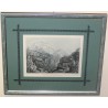 Engraving ‘View of the Jungfrau’ by CORRADI on Moinat SA – Antiques and decorative items – Engravings, lithographs