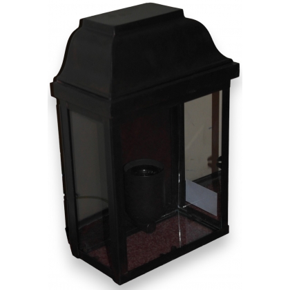 Small lantern wall light in ‘Canon’ colour at  Moinat SA  - Antiques and home décor