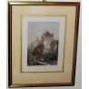 Gravure "Castle of Lausanne" de BARTLETT