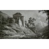 Engraving "Le Châtelard" by Moinat SA – Antiques and decorative items – Engravings, lithographs