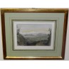 Engraving ‘Mont Blanc from the Jura’ by Moinat SA – Antiques and decorative items – Engravings, lithographs