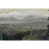 Engraving ‘Mont Blanc from the Jura’ by Moinat SA – Antiques and decorative items – Engravings, lithographs
