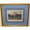 Stich „Die Grindelalp bei Grindelwald“ von Moinat SA – Antiquitäten und Dekorationsgegenstände – Stiche, Lithografien